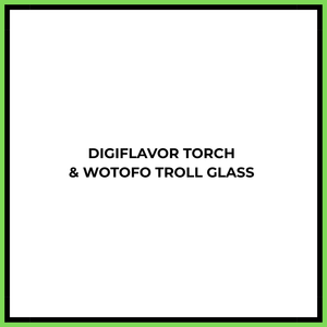 Digiflavor Torch RTA and Wotofo Troll Replacement Glass - Vapeology