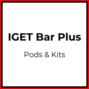 IGET Bar Plus Pods & Kits - Vapeology