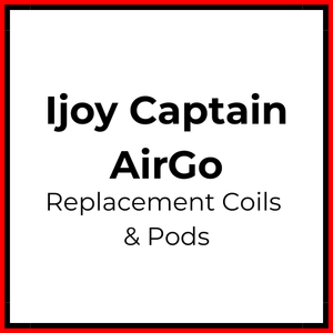Ijoy Captain AirGo Replacement Coils and Pods - Vapeology