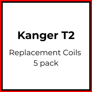 Kanger T2 Replacement Coils 5 pack - Vapeology