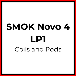 SMOK Novo 4 Replacement LP1 Coils and Pods - Vapeology