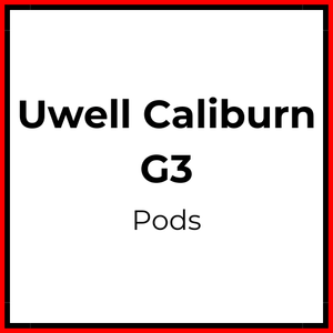 Uwell Caliburn G3 Replacement Pods - Vapeology
