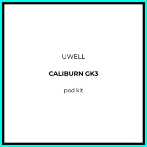 Uwell Caliburn GK3 Compliant Pod Kit - Vapeology