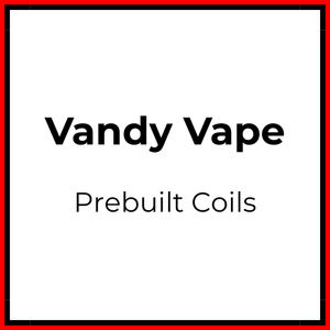 Vandy Vape prebuilt coils - Vapeology