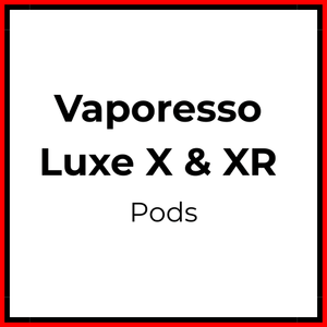 Vaporesso Luxe X and XR Pods - Vapeology